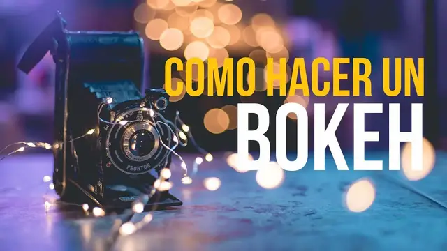 Video thumbnail for Qué es un BOKEH??? y como hacerlo!!! (fondo borroso)
