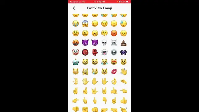 Video thumbnail for Post View Emoji in SnapChat Plus - overview & how to use?