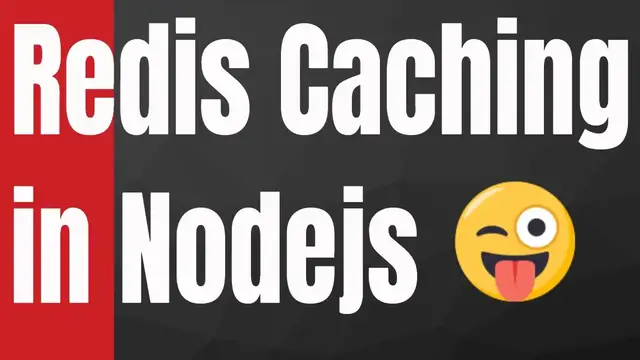Video thumbnail for Redis Caching in Nodejs