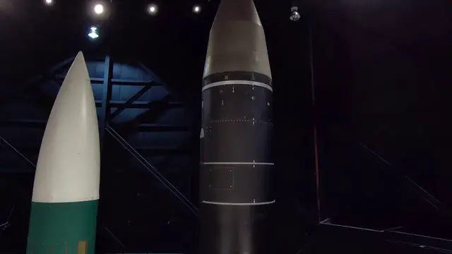 Video thumbnail for Drone Flight National Museum of the U.S. Air Force Missile Gallery