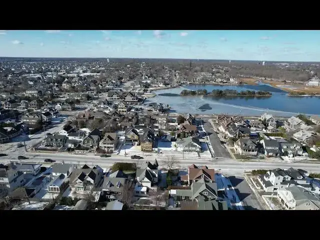 Video thumbnail for Over A Frozen Bay Head