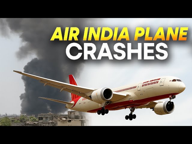 Video thumbnail for Air India Boeing 787-8 Dreamliner Crashed at Ahmedabad Airport!