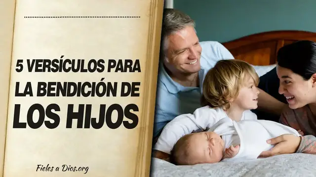 Video thumbnail for 🙏  5 Versículos Bíblicos Efectivos DE BENDICIÓN POR LOS HIJOS ¡BENDÍCELOS! 📖