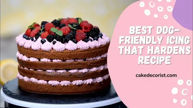 Video thumbnail for Best Dog Friendly Icing That Hardens Recipe