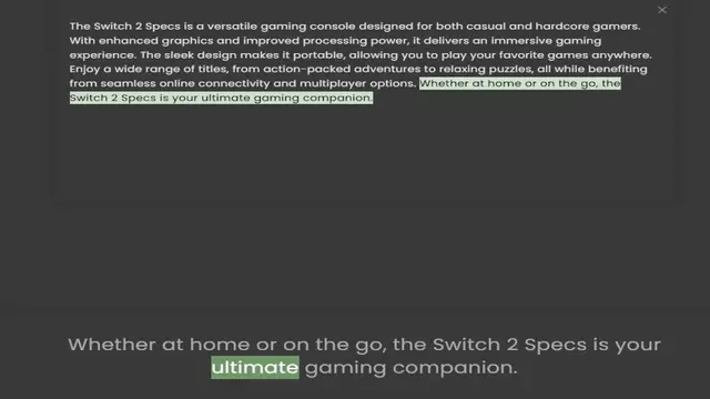 Video thumbnail for With enhanced graphics and improved processing power, it delivers an immersive gaming experience. The sleek design makes it portable, allowing you to play your favorite games anywhere. Enjoy a wide range of titles, from action-packed adve