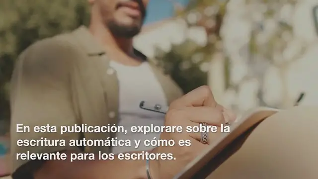 Video thumbnail for ¿Qué es la escritura automática?