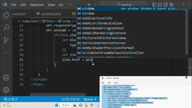 Video thumbnail for Javascript AJAX Tutorial to Download Multiple Images From URL in Browser
