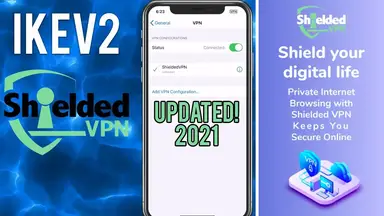 'Video thumbnail for How To Setup IKev2 VPN On iPhone [Updated 2021]'