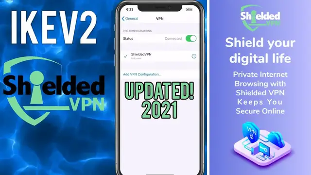 'Video thumbnail for How To Setup IKev2 VPN On iPhone [Updated 2021]'