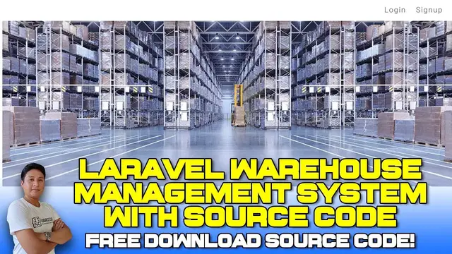 Video thumbnail for Laravel Warehouse Management System with Source Code (Free Download) 2022