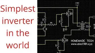 'Video thumbnail for simple and small inverter circuit | small inverter circuit | 12v to 230v inverter circuit'