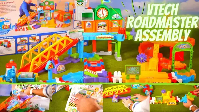Video thumbnail for Vtech Roadmaster Train Set Unboxing & Assembly Instructions