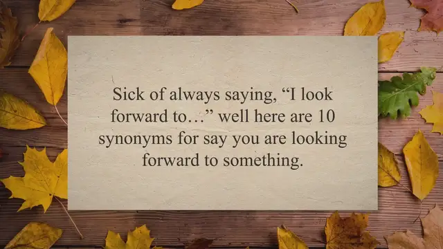 'Video thumbnail for Here are 10 Ways to Say Looking Forward To – WordPress'