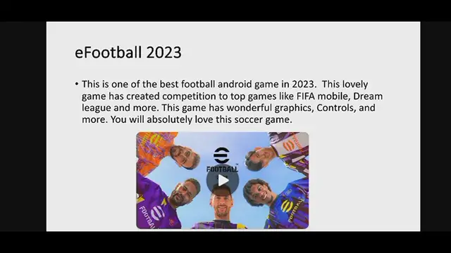 'Video thumbnail for 7 best football games for Android 2023'