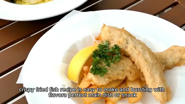 Video thumbnail for fried fish recipe