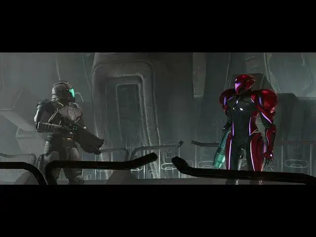 Video thumbnail for Metroid Prime 4 - Flare Pool: Ezra Duke Fights with Samus Aran Gameplay | Armstrong Calls Cutscene