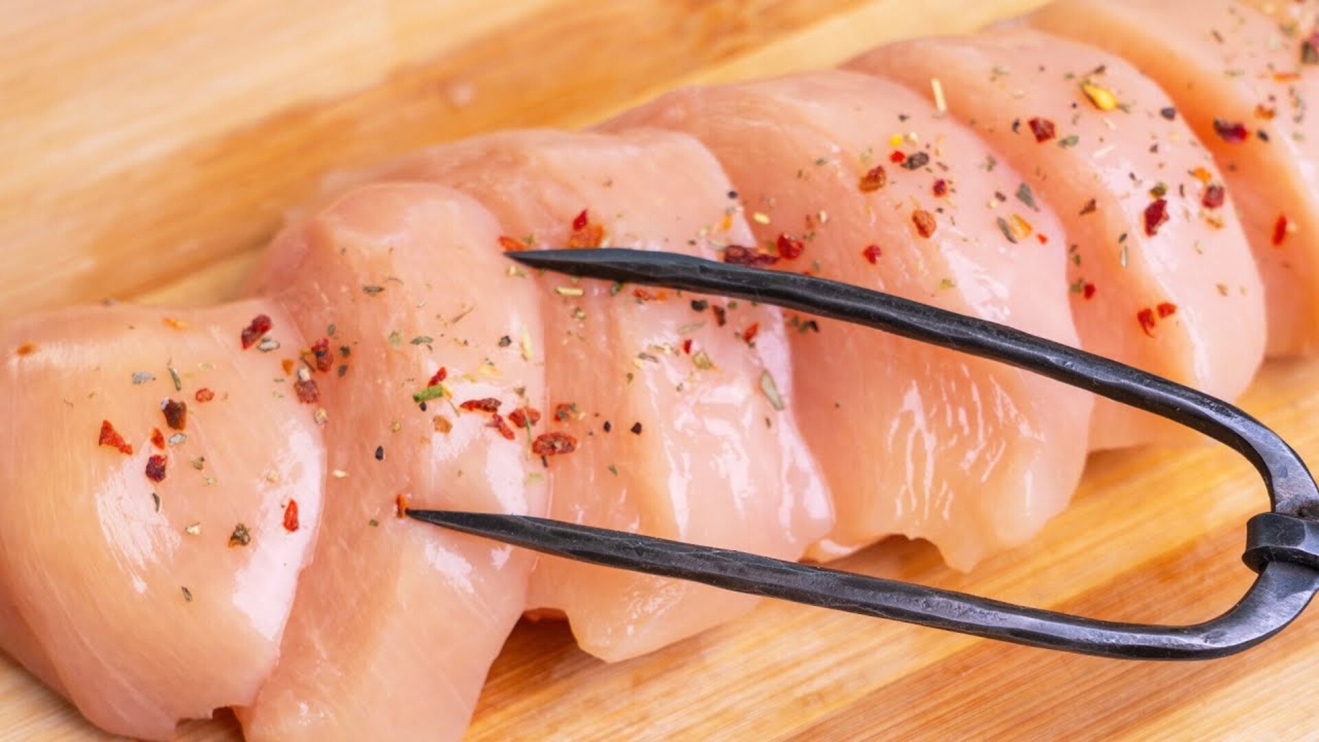 Video thumbnail for Start Poking Holes In Your Chicken Breast & Thank Us Later