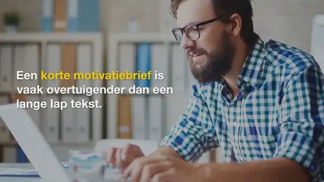 Video thumbnail for Zo schrijf je een korte motivatiebrief + 5 voorbeelden