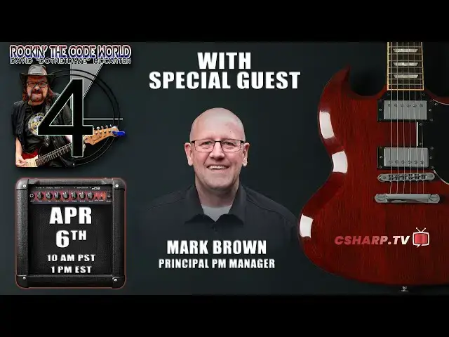 Video thumbnail for Rockin’ The Code World with dotNetDave ft. Mark Brown - Ep. 100