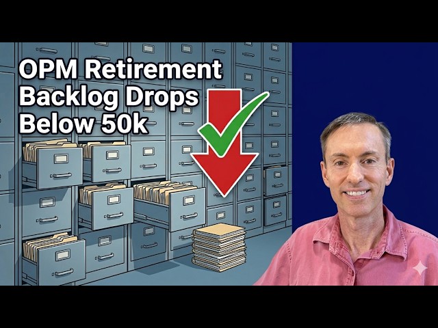 Video thumbnail for OPM Retirement Claims Backlog Slashed 10% in April