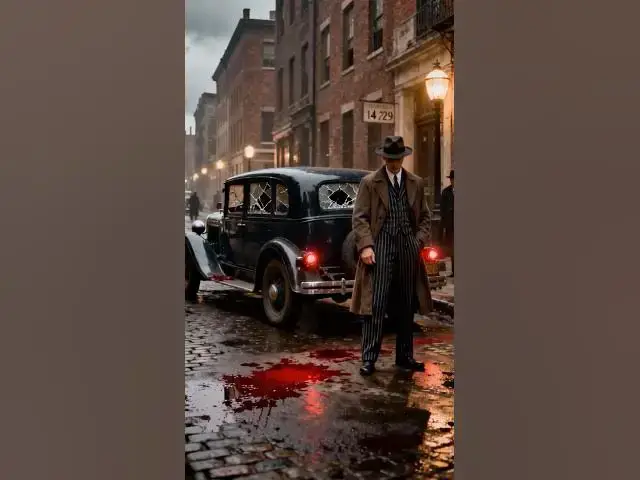 Video thumbnail for He Was 2 Minutes Late... And It Saved His Life 😳 #valentinesdaymassacre  #crime #organizedcrime