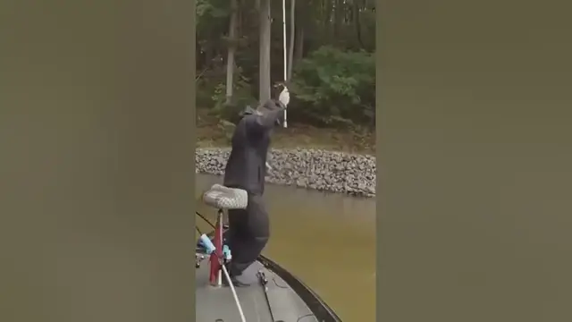 Video thumbnail for How to (not) cast 2 rods #fail #fishing #shorts #bassfishing