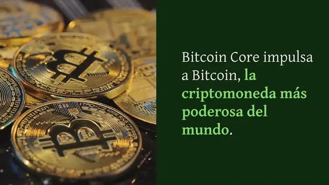 Video thumbnail for Bitcoin Core: Software Libre, Cerebro y Corazón de la Criptomoneda Suprema.