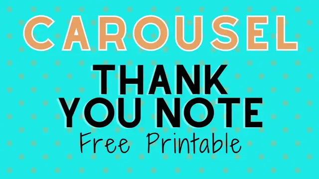 Video thumbnail for carousel thank you humix video