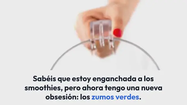 Video thumbnail for Zumo o Jugo Verde