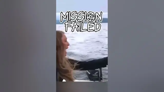 Video thumbnail for Mission Failed #fail #fishing #shorts #womanfishing #escaping