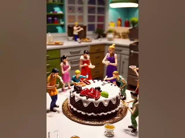 Video thumbnail for how to make a classis birthday cake #shorts #short
