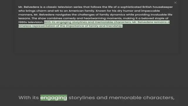 Video thumbnail for who brings charm and wit to an American family. Known for his dry humor and impeccable manners, Mr. Belvedere navigates the challenges of family dynamics while providing invaluable life lessons. The show combines comedy and heartwarming m