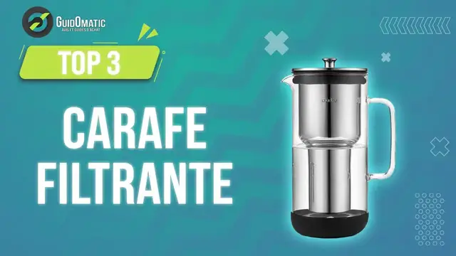 Video thumbnail for ⭐️ TOP 3 : CARAFE FILTRANTE 2023