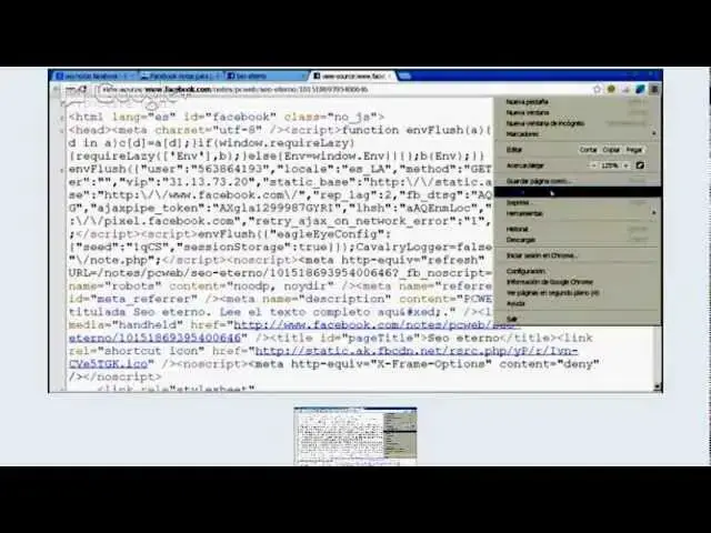 Video thumbnail for seo facebook notas video