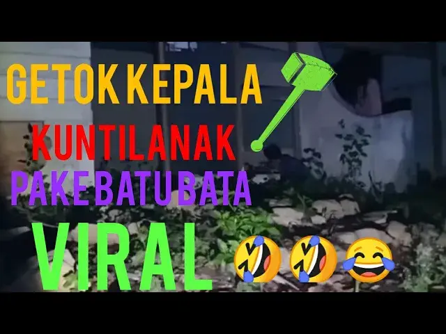 Video thumbnail for Viral hantu kuntilanak di pukul pake batu