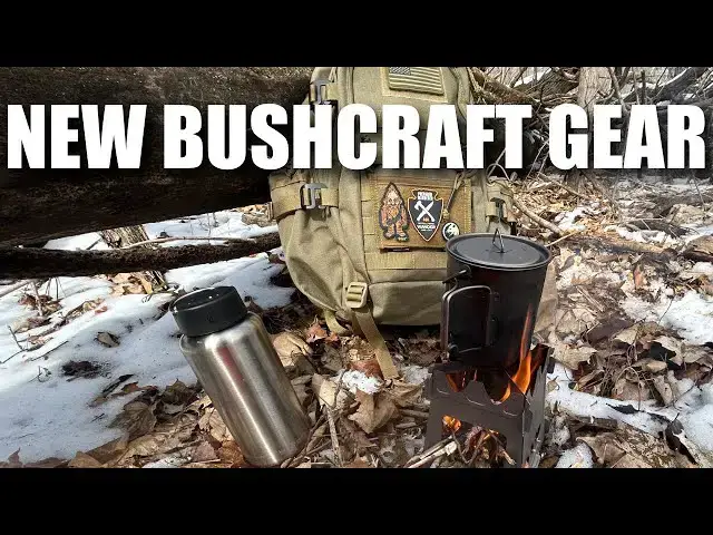 Video thumbnail for NEW Bushcraft Gear for 2025: Stove, Knife & Backpack!