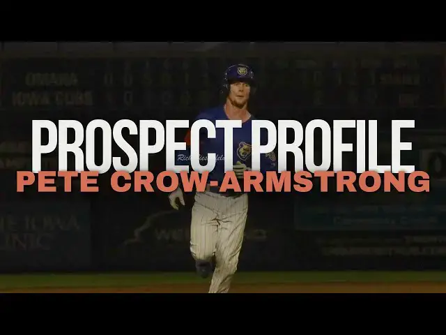 Video thumbnail for Chicago Cubs Prospect Profile: Pete Crow Armstrong