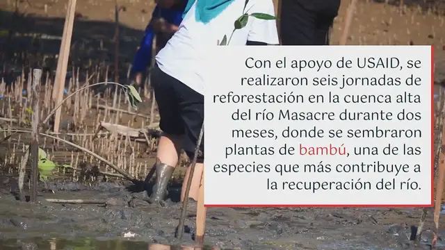 Video thumbnail for Mira lo que hace Estados Unidos en el río Masacre: