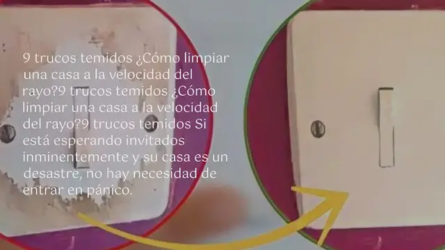 Video thumbnail for ¿Cómo limpiar una casa a la velocidad del rayo? 9 trucos temidos: