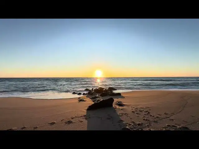 Video thumbnail for A Chilly Sunrise in Bay Head