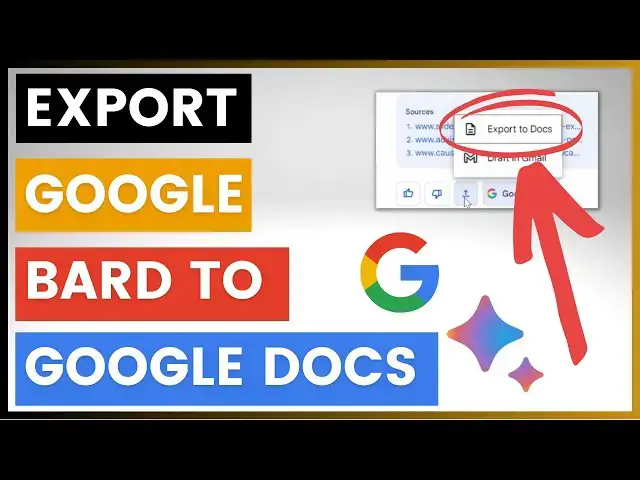 Video thumbnail for How To Export Google Bard Responses To Google Docs?