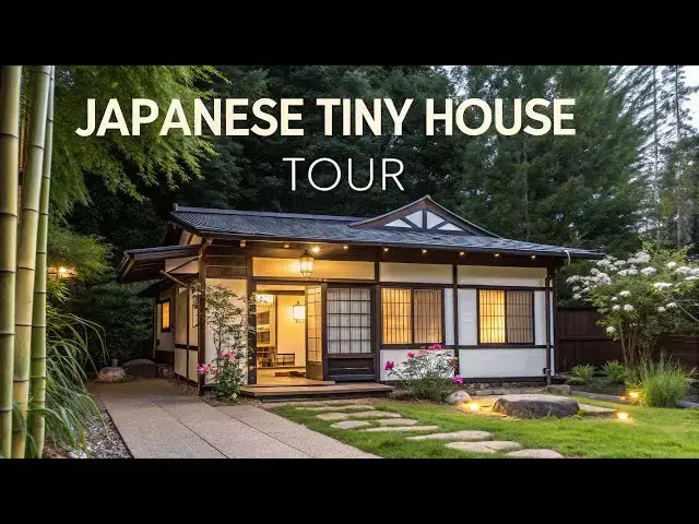 Video thumbnail for Japanese Tiny House Tour: Ancient Wisdom Meets Modern Living 🏠 | Minimalist Home Design