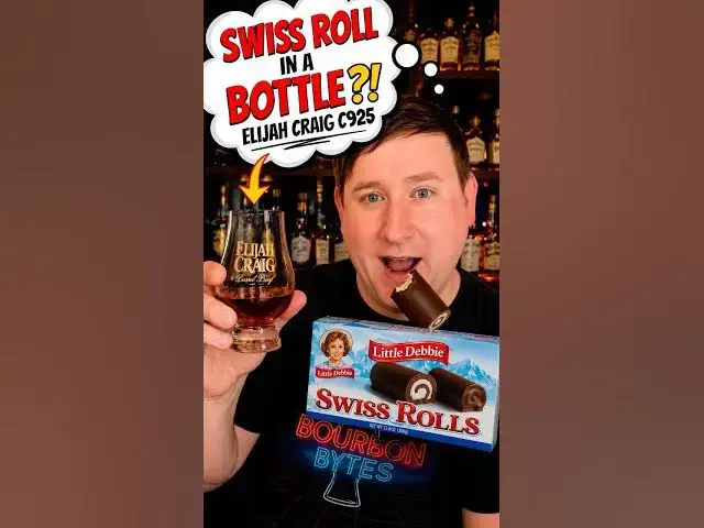 Video thumbnail for This Bourbon Tastes EXACTLY Like a Swiss Roll?! 🍫🤯
