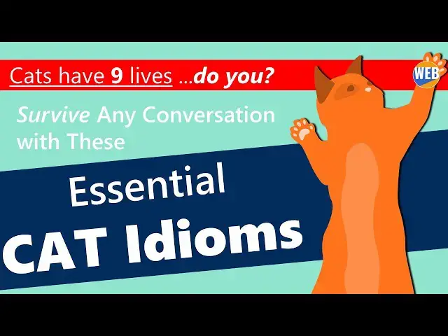 Video thumbnail for Popular English Idioms With Cats | Real examples