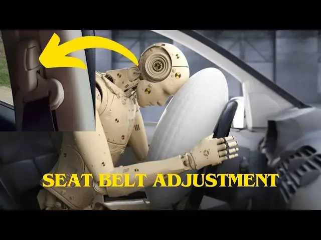 Video thumbnail for How to adjust your SEAT BELT correctly? Save your neck!
