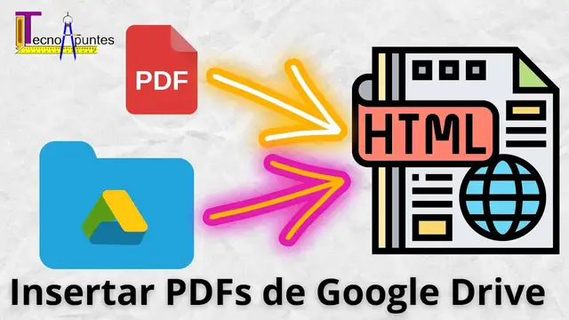'Video thumbnail for Insertar un PDF de【GOOGLE DRIVE】en tu página web【HTML】⚡'