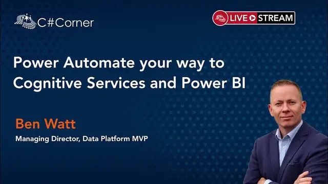 Video thumbnail for Power Automate your way to Cognitive Services and Power BI