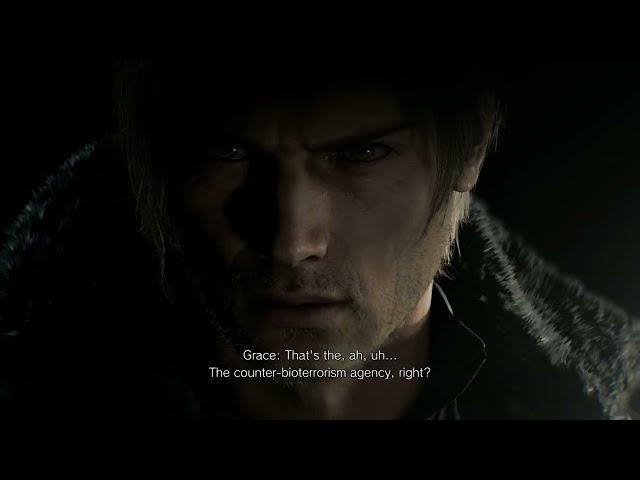 Video thumbnail for Resident Evil Requiem (Default) - Leon Rhodes Hill: Leon Saves Grace From "The Girl" Gideon Cutscene