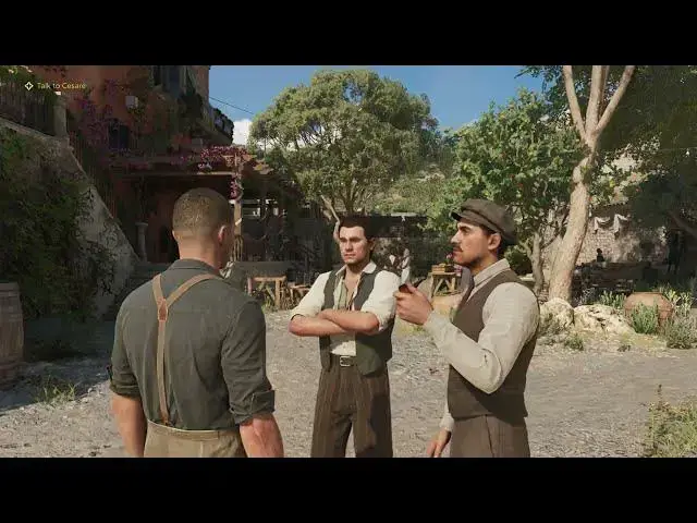 'Video thumbnail for Mafia: The Old Country - Chapter 1: Follow and Talk with Cesare Load The Creates 3/3 Gameplay'