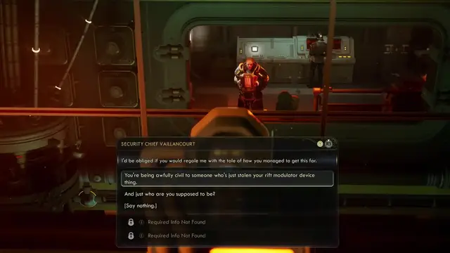 Video thumbnail for The Outer Worlds 2 - An Instrument To Unfold Space and Time: Escape To Hangar: Kill Vaillancourt